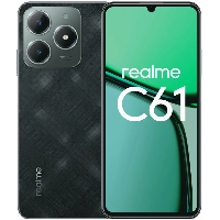 Смартфон realme C61 6/128 ГБ, Dual nano SIM, Black, черный