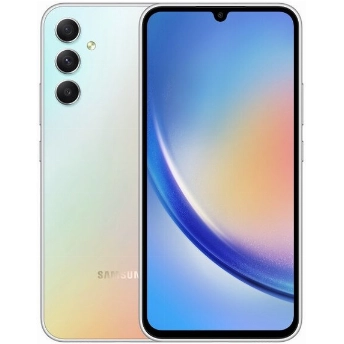 Смартфон Samsung Galaxy A34 5G, 6/128 GB, Dual nano SIM, Silver