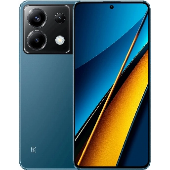 Смартфон Xiaomi Poco X6 5G 12/256 ГБ Global, Dual nano SIM, Blue, синий