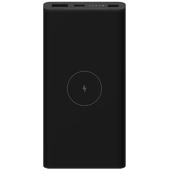 Внешний аккумулятор (Power Bank) Xiaomi Power Bank 3 Wireless (WPB15PDZM), 10000 mAh, Black