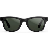 Ray Ban Wayfarer Gen2 Shiny Black/Graphite Green Transitions Size 50(M), RW4012