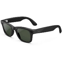 Ray Ban Wayfarer Gen2 Shiny Black/Graphite Green Transitions Size 50(M), RW4012